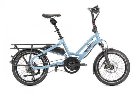Tern HSD S11 electric bike tundra side view on Fly Rides